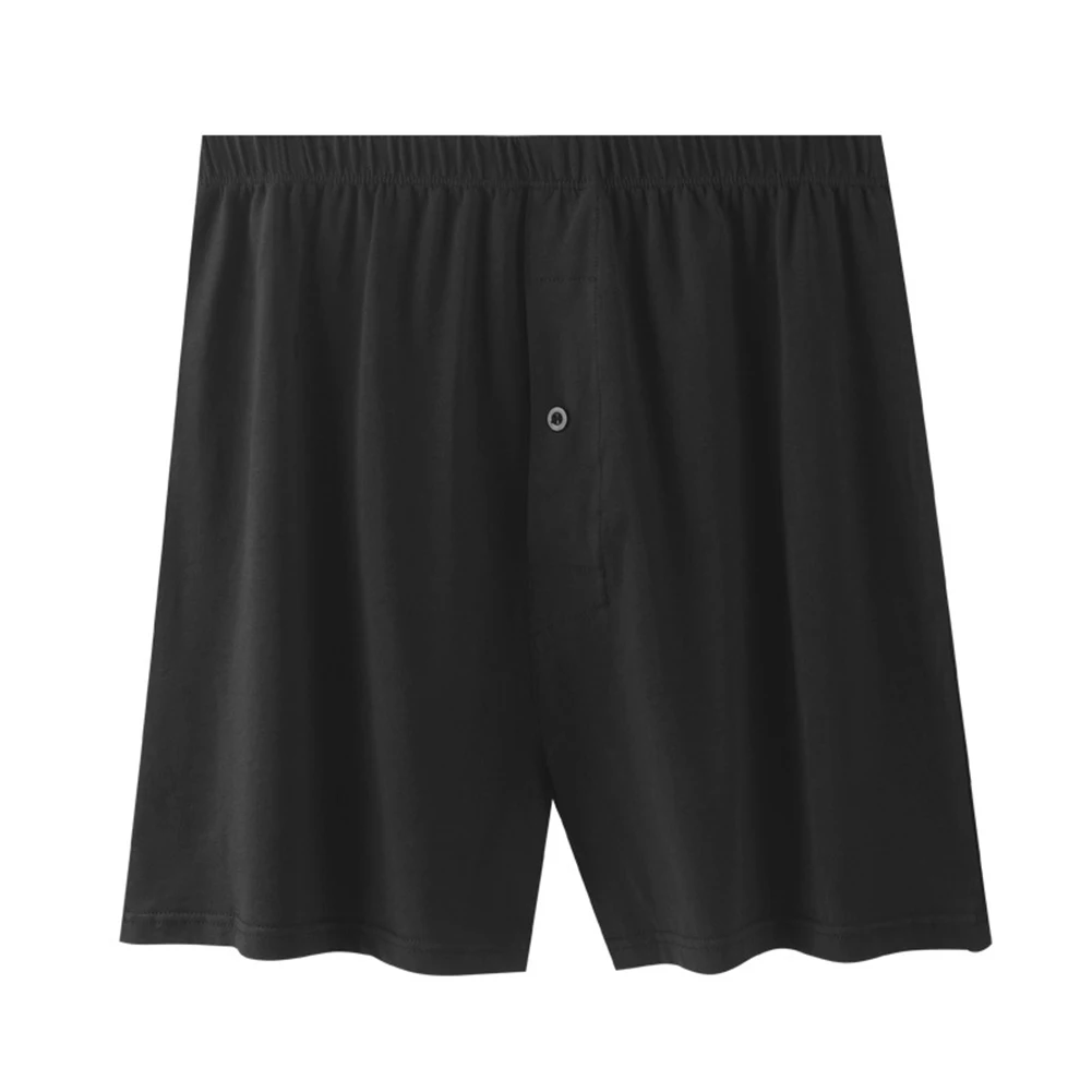 Men's Loose Large Size Briefs Boxer Shorts Underwear For Man Lingerie Elastic Waist Trunks Pajama Pants Underpants Men's Panties