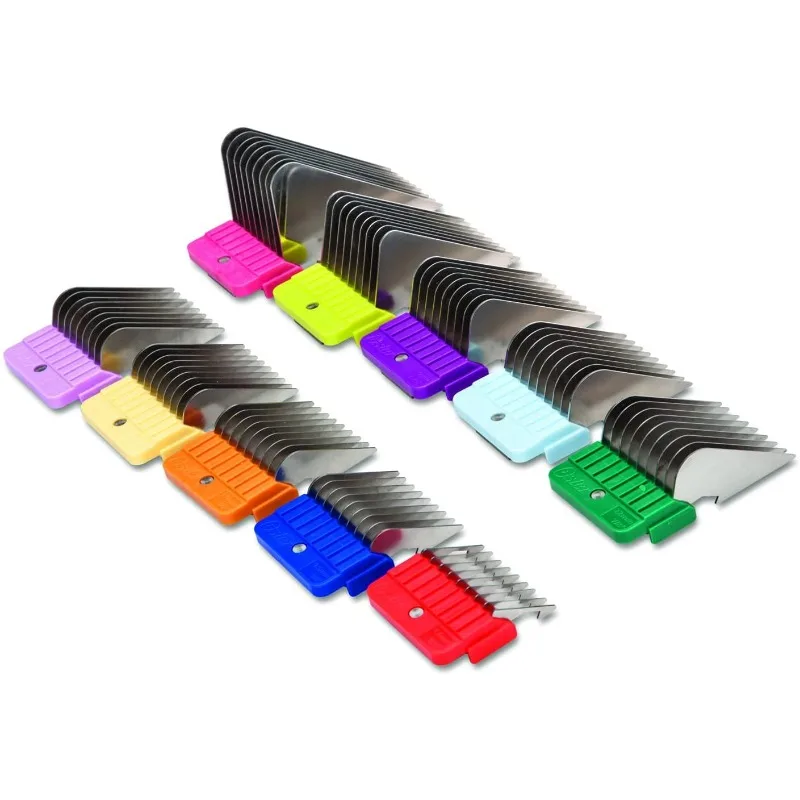 Tagliacapelli Oster Golden A5 per animali domestici a 2 velocità con lama staccabile CryogenX misura 10, kit pettine guida tagliacapelli per animali domestici in acciaio inossidabile