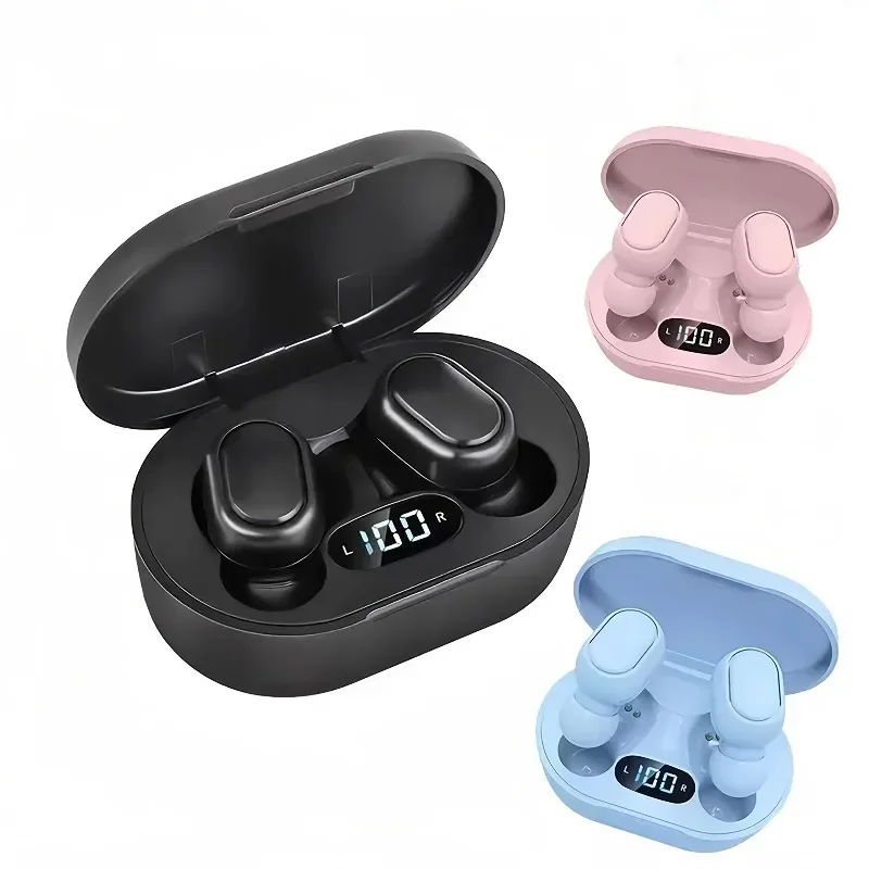 E7S tws Earphone Bluetooth 5.1 Wireless bluetooth headset Noise Cancelling Headsets With Microphone Headphones For Xiaomi iphone