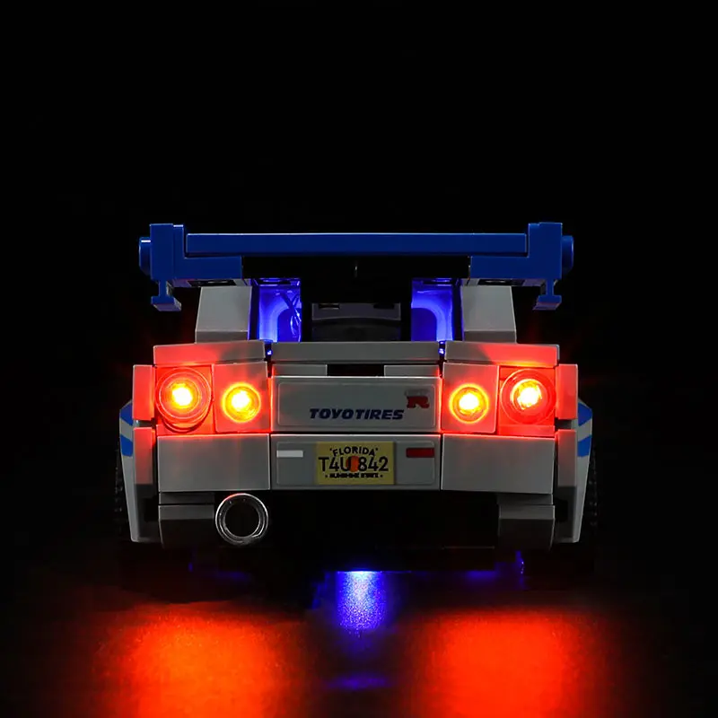 Diy LED Light Kit For LEGO 76917 Skyline (Only LED Light,Without Blocks Model )