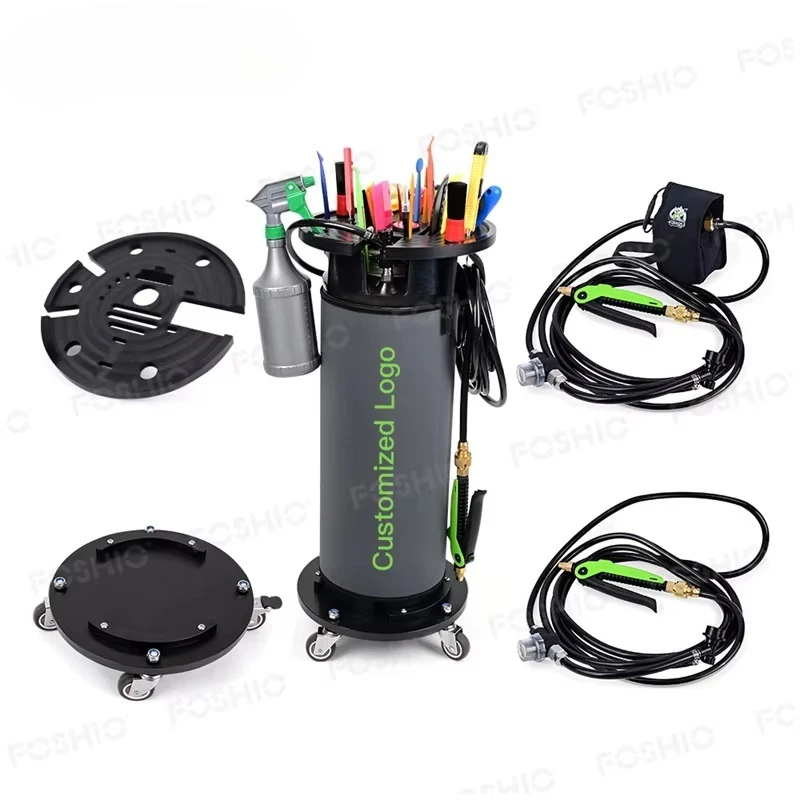 Customize 19L Portable Tint Keg Base Pressure Car Wash Tank Car Vinyl Wrap Window Tint Keg Tray for Storage Tool