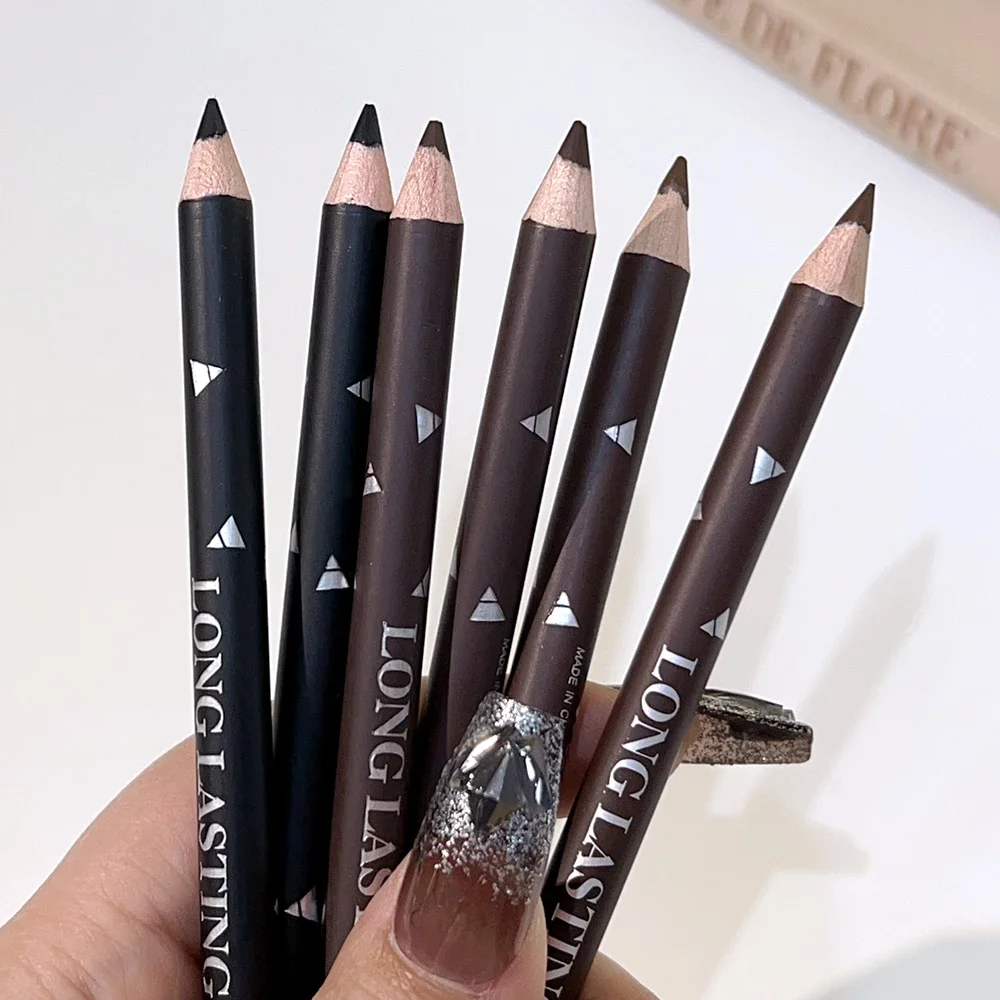 Waterproof Eyebrow Pencil Non-smudge Brow Tattoo Tint Enhancers Long Lasting Natural Outline Wild Eyebrow Shape Makeup Cosmetics