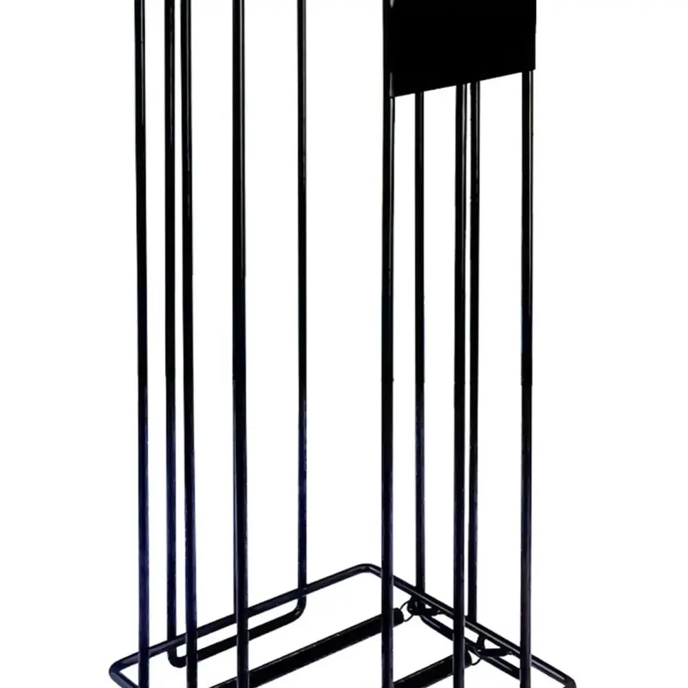 

Черный сборщик пиклбола, верхняя эргономичная ручка, большой вместительный коллектор теннисных мячей, портативный с крышкой, бункер для теннисных мячей