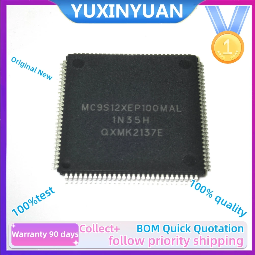 

1PCs/Lot New MC9S12XEP768MAL QFP112 MC9S12XEP768CAL MC9S12XEP768CAG MC9S12XEP768VAG MC9S12XEP100MAL IC Chip in Stock100%Test