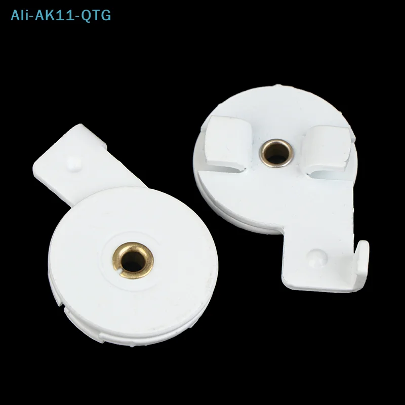 NEW 5/10Pcs Motorized Sliding Curtain Rail Swivel Ceiling Bracket Electric Fixing Mount For Trietex Curtain Track Accessories