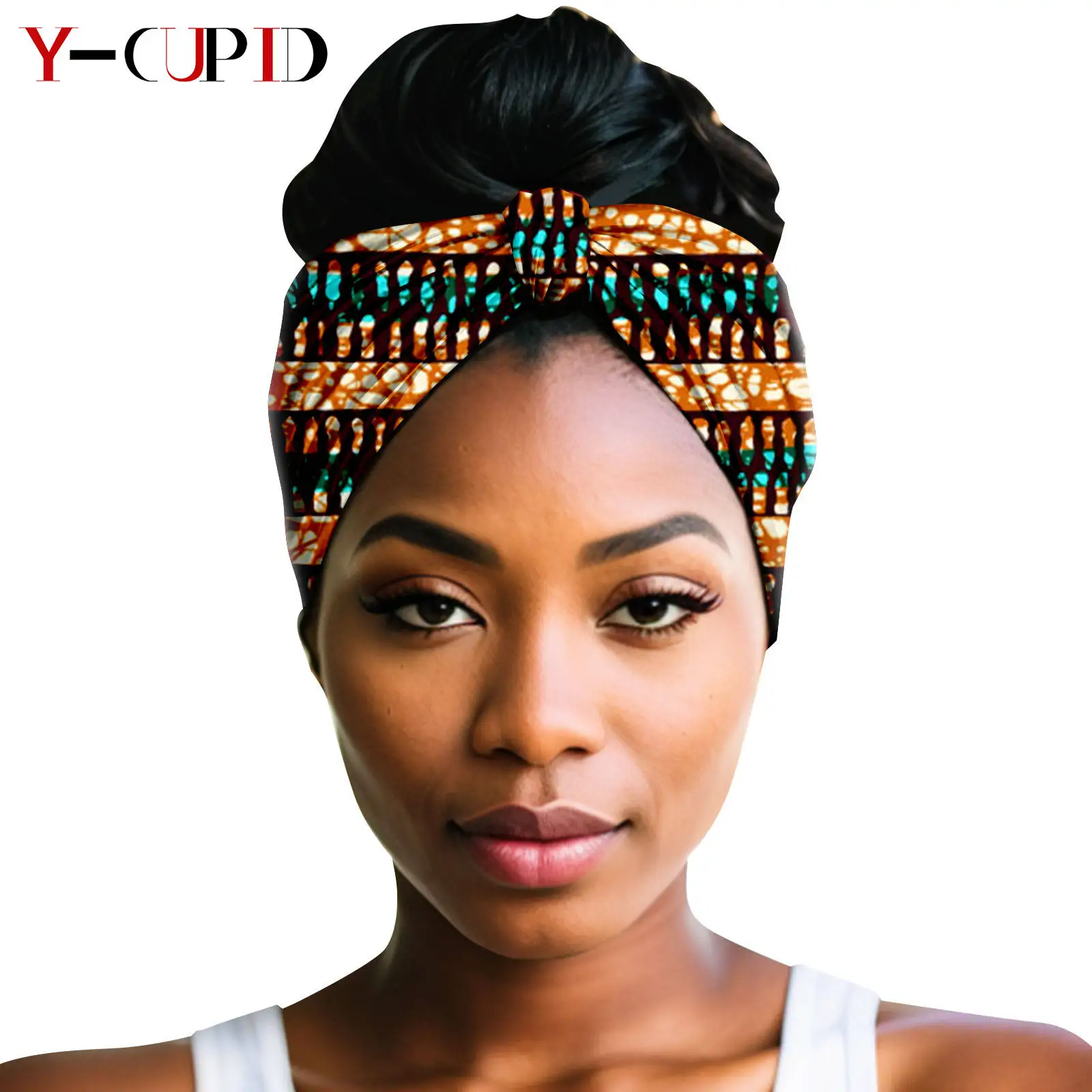 Mode Ankara Kopf Wrap Afrikanische Kleidung Dashiki Frauen Drucken Headwrap Afrikanische Damen Kopfbedeckung Flexible Schal Afrikanischen Turban