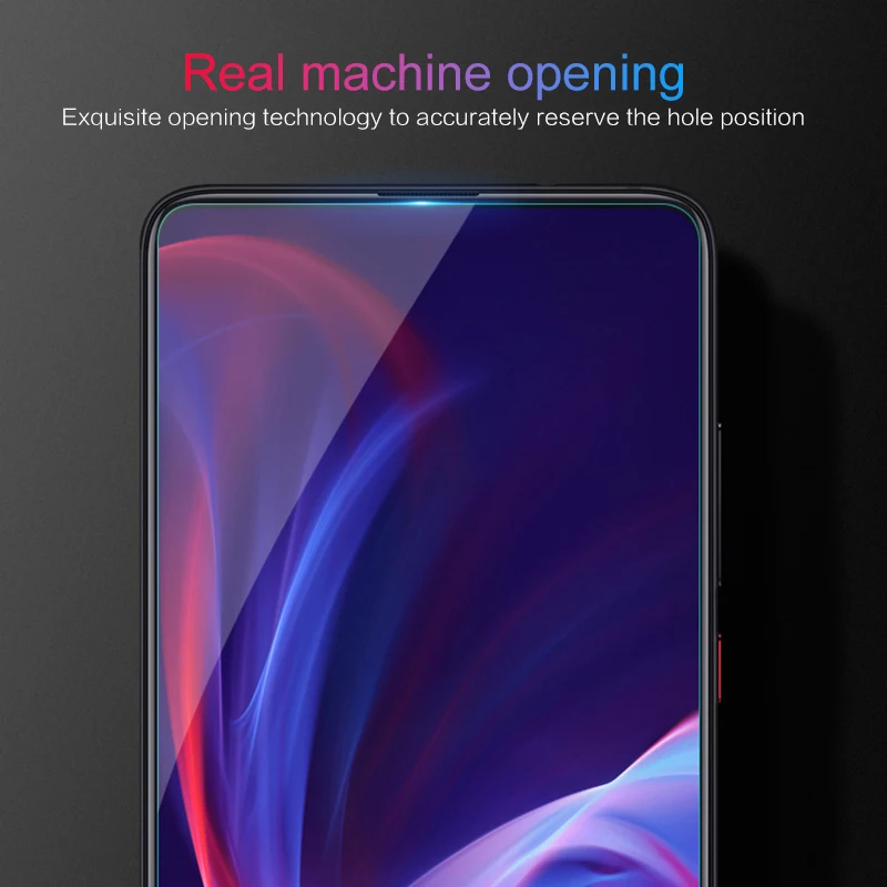 1 Uds. Película protectora de vidrio templado normal ONRedrice K20 Pro cubierta protectora de pantalla de teléfono