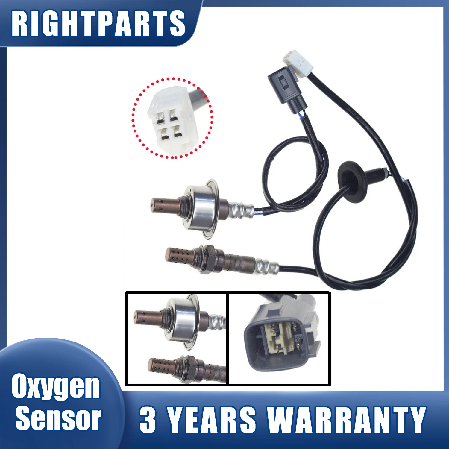 

New Upstream+Downstream Oxygen O2 Sensor 89467-02030 89465-02330 8946702030 8946502330 For Toyota Corolla 1.8L 2009 2010