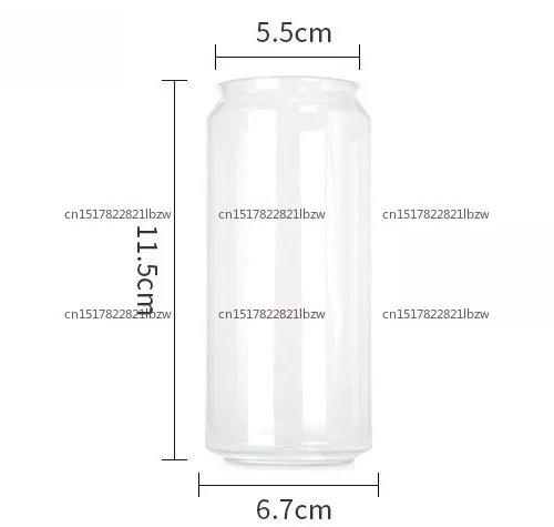can sealing cup beverage cup PET transparent plastic sealing can beverage bottle
