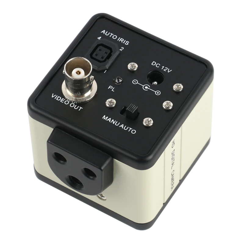 1024*768 800 TVL Analog Signal BNC Output Color Industry Vision Imaging Microscope Video Camera TV AV CCD Microscopy