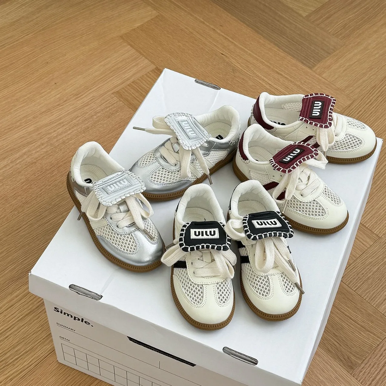 2024 Kids Versatile Shoes Baby White Shoes Summer Boys and Girls Fashion Comfortable Soft Sole Breathable Mesh Shoes Boutique