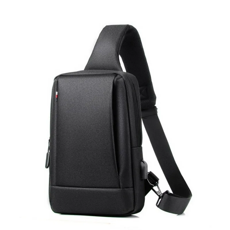 Men's Chest Bags Crossbody Shoulder Bag for Men Backpack USB Charging Cross Body Bag Travel Messenger Bag Chest Pack