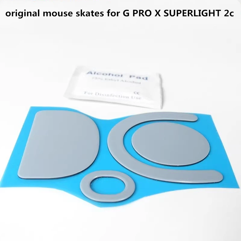 1 Set Original Mouse Skates For Logitech GPROX Superlight 2 2C PRO X SUPERLIGHT 2 DEX 0.78mm Mouse Glide Feet