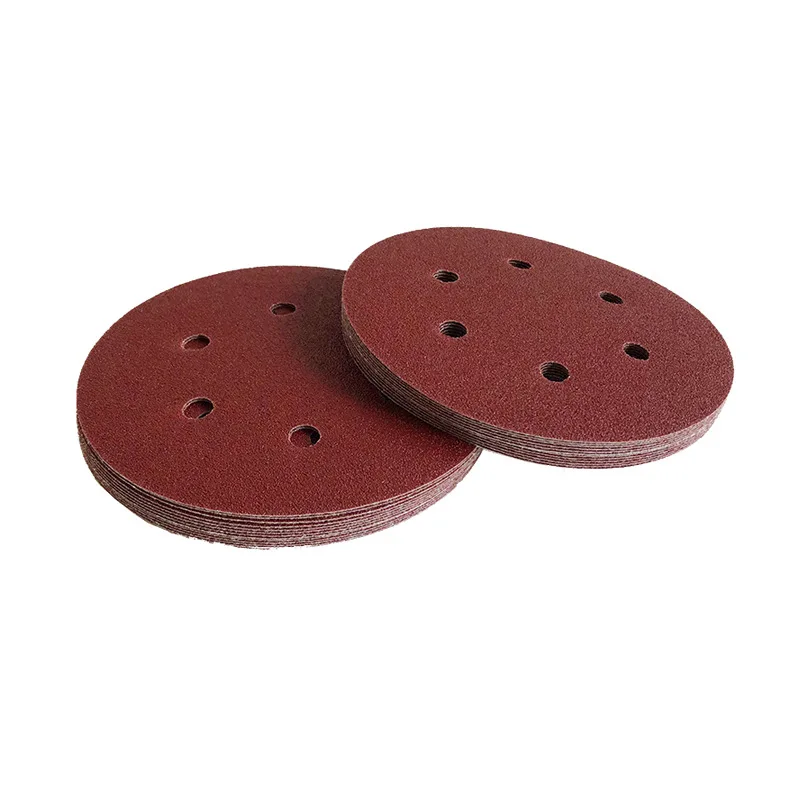 

1/5/10 шт., 6 дюймов, 6 отверстий, 150 мм, шлифовальные диски, зернистость 40-800, флокированная наждачная бумага, орбитальная шлифовальная машина, наждачная бумага с крючком и петлей