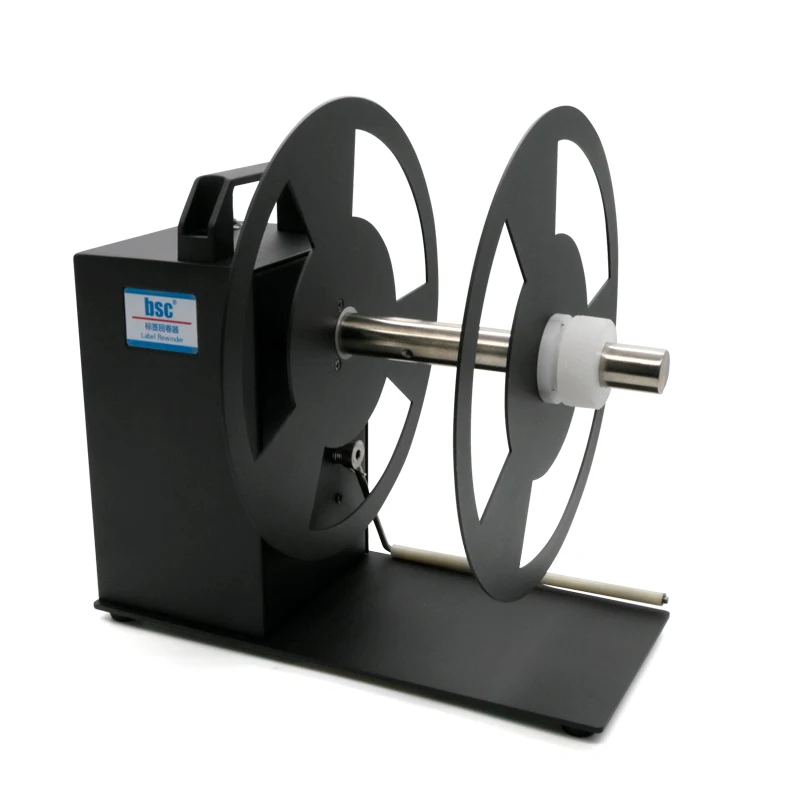 Automatic Label Rewinder Machine Bsc A6 Unwind Sticker Rewinder Desktop Label Rewinder  Feeding Winder Label Machines