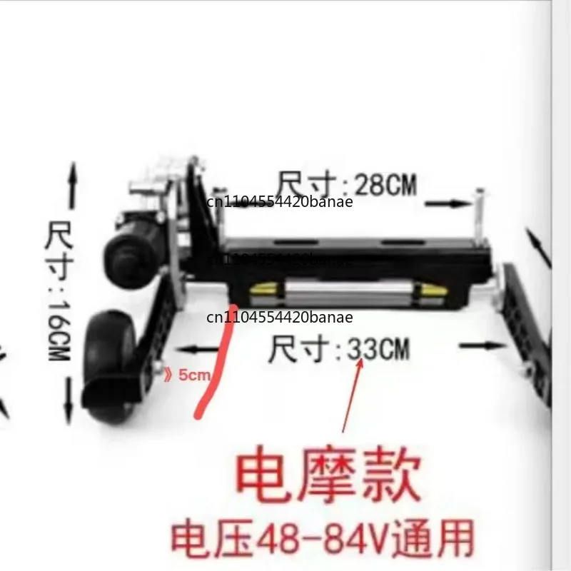 Two-wheeled electric vehicle anti-drop auxiliary wheel intelligent automatic landing gear