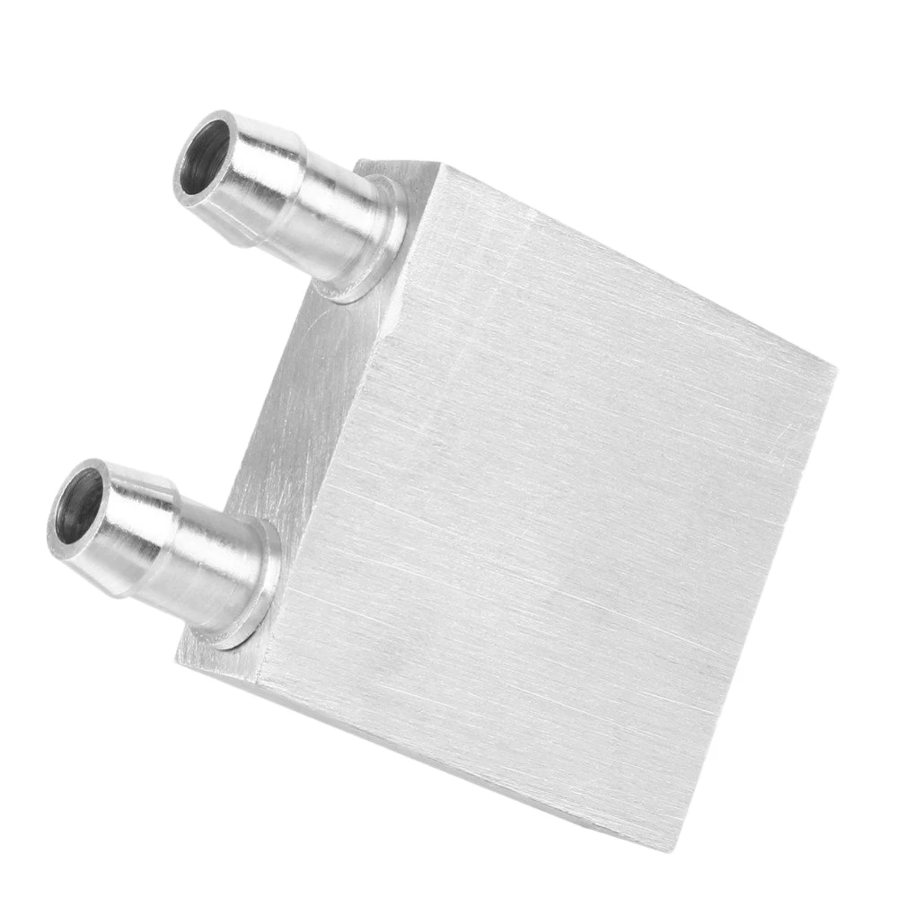 Aluminum Water Cooling Block 40X40X12mm Cooler for Computer CPU Radiator