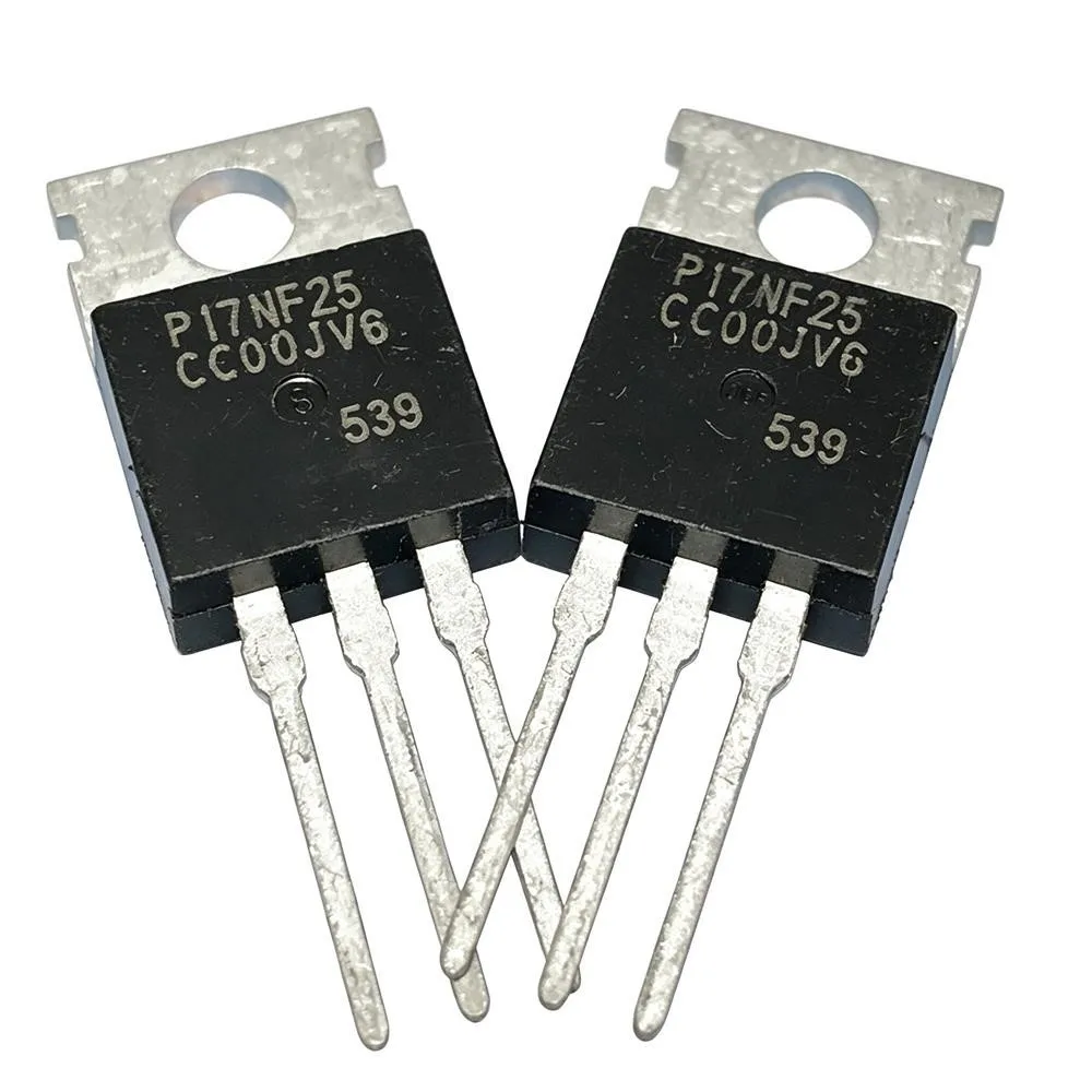5PCS P17NF25 HFA25TB60 18NM60L BCR12LM-14LB FKP252 IRG4IBC30W