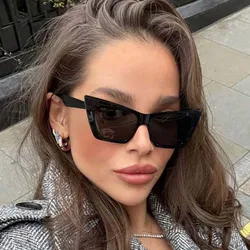 Fashion Retro Cat Eye Sunglasses Women Men Vintage Sun Glasses Female Male Outdoors Designer Frame Mirror Punk Oculos De Sol