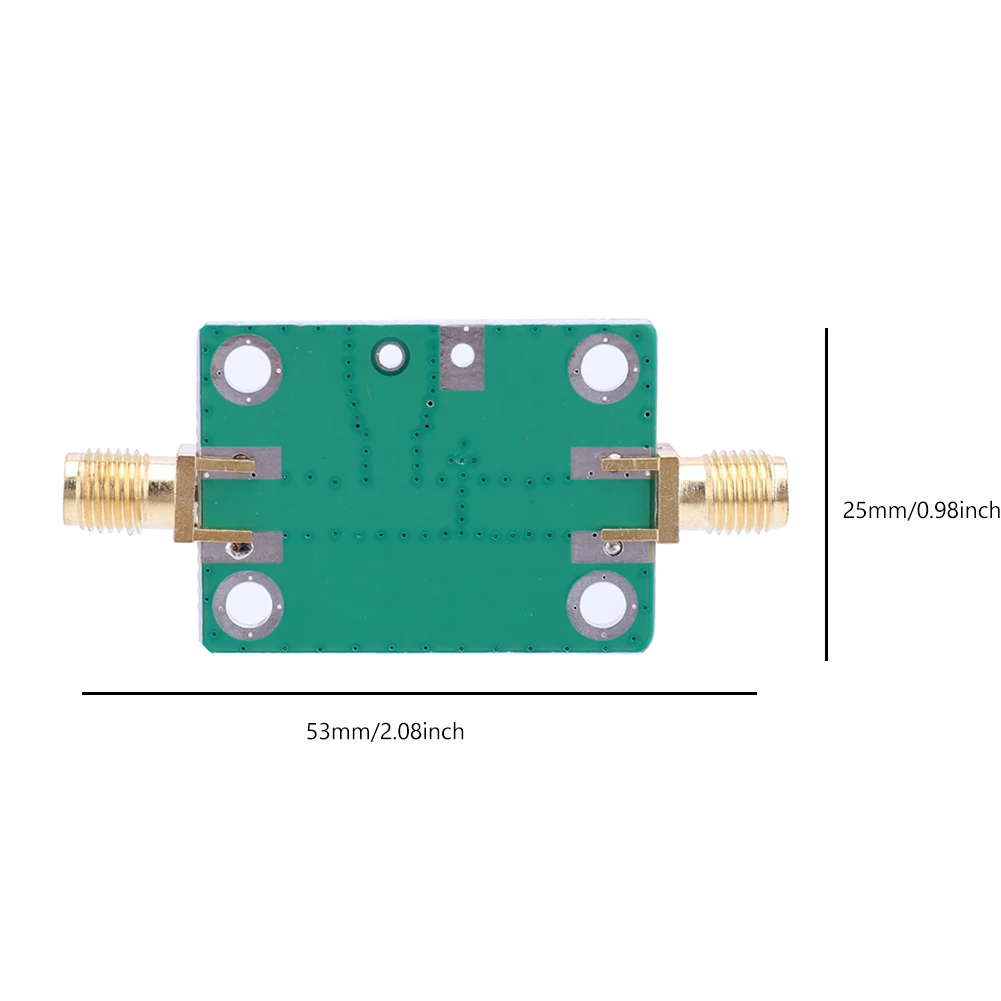 5-6000MHz RF 증폭기 모듈 이득 20dB 초광대역 무선 주파수 증폭기 모듈 RF 신호 전력 증폭기 보드