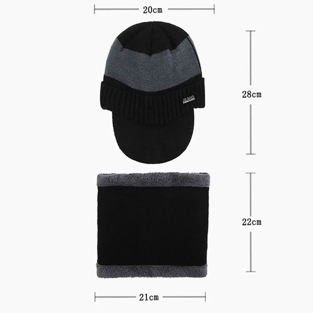 Nieuwe Ademende Winter Warme Muts Plus Fleece Gebreide Beanie Skullies Mutsen Hoed Koude Bescherming Ski Cap Winter