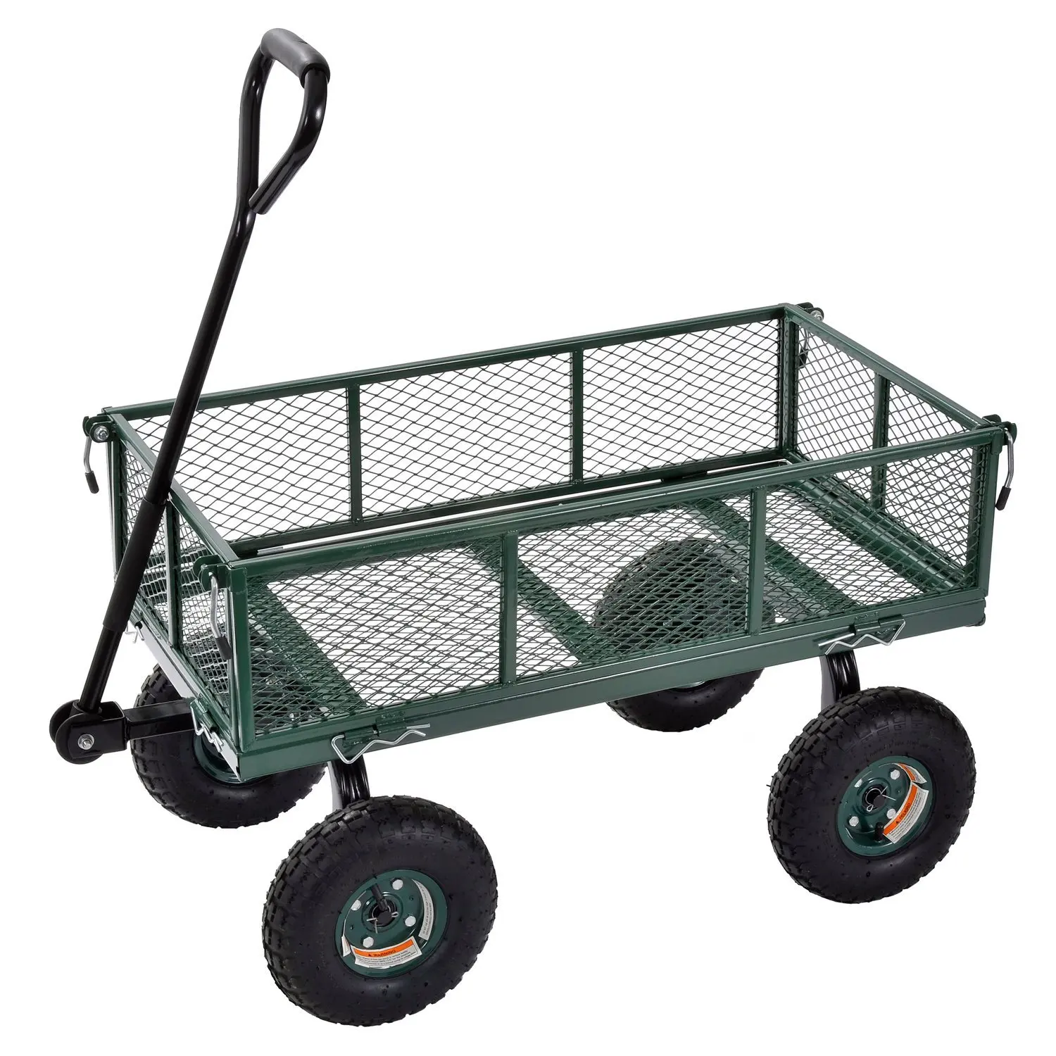 

Sandusky Lee CW3418 Muscle Carts Steel Utility Garden Wagon, 400 lb. Load Capacity, 21-3/4" Height x 34" Length x 18" Wi