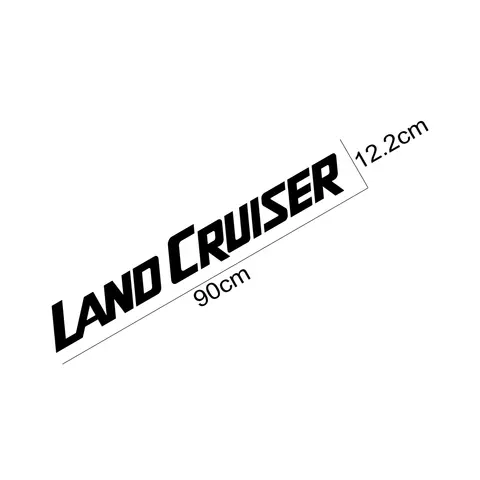 8 best sales toyota land cruiser decals stickers - №7