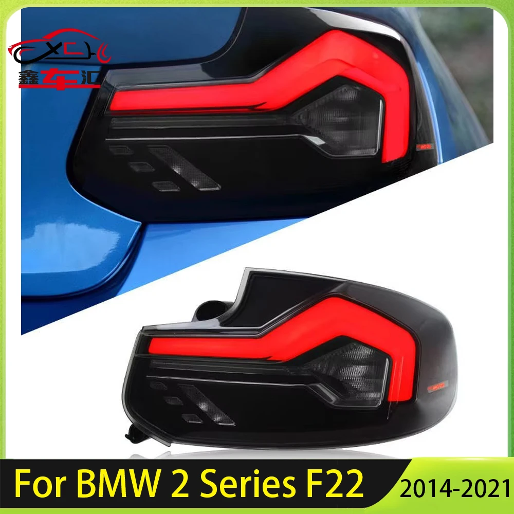 

Пара светодиодных задних фонарей для BMW 2 серии F22 F23 F87 2014-2020 M2, комплект задних стоп-сигналов и фонарей заднего хода, автомобильные аксессуары