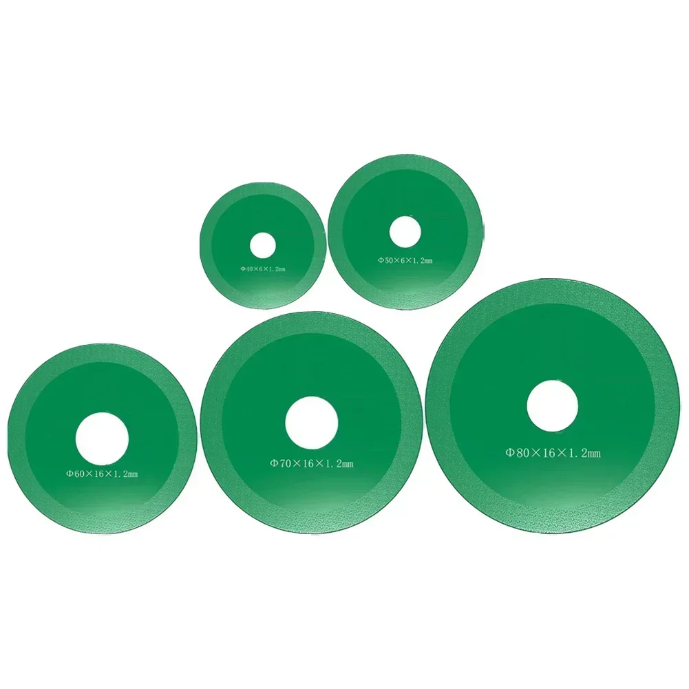 1pc angle grinder Glass Cutting Discs Thin Saw Wheel 40mm 50mm 60mm High Manganese Steel For Crystal Marble Polishing