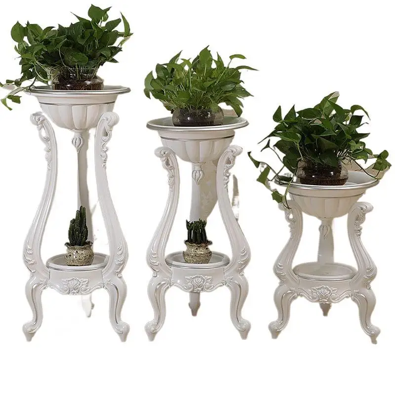 

European flower stand simple balcony multi-storey living room