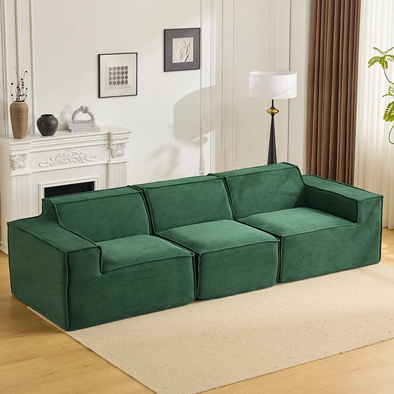 For European Yellow Vacuum Compressed Sofa Classic Soft Nordic Vacuum Compressed Lounge Modern Couch Wohnzimmer Furniture Home