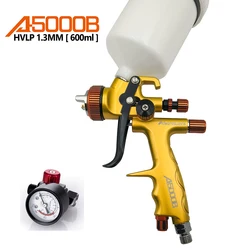 HVLP 1.3mm High Atomization Pneumatic Spray Gun Car Furniture Leather Repair UV Paint Varnish Varnish Varnish Primer Spray Tools