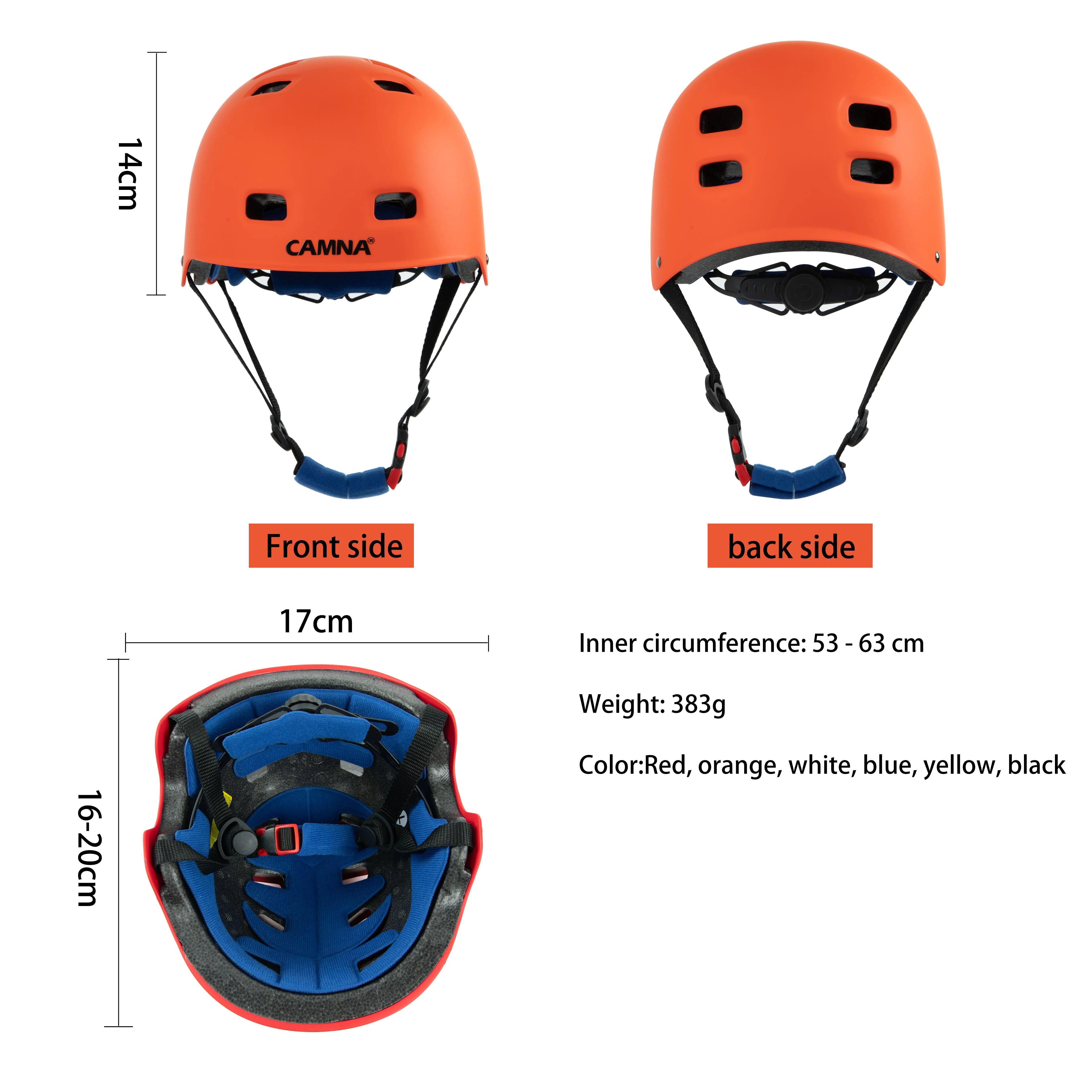 Rock Climbing Helmet for Outdoor Caving Mountaineering Rappelling Descending Roofing Sports Helmet