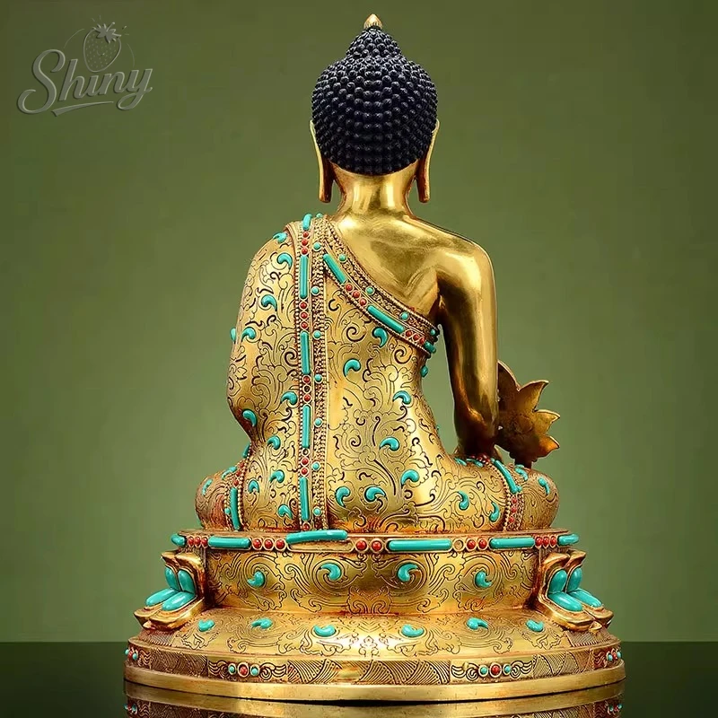 Tibet Buddha Statue Bronze Gil - Longevity Health & Wellness Hotel recensie en prijs