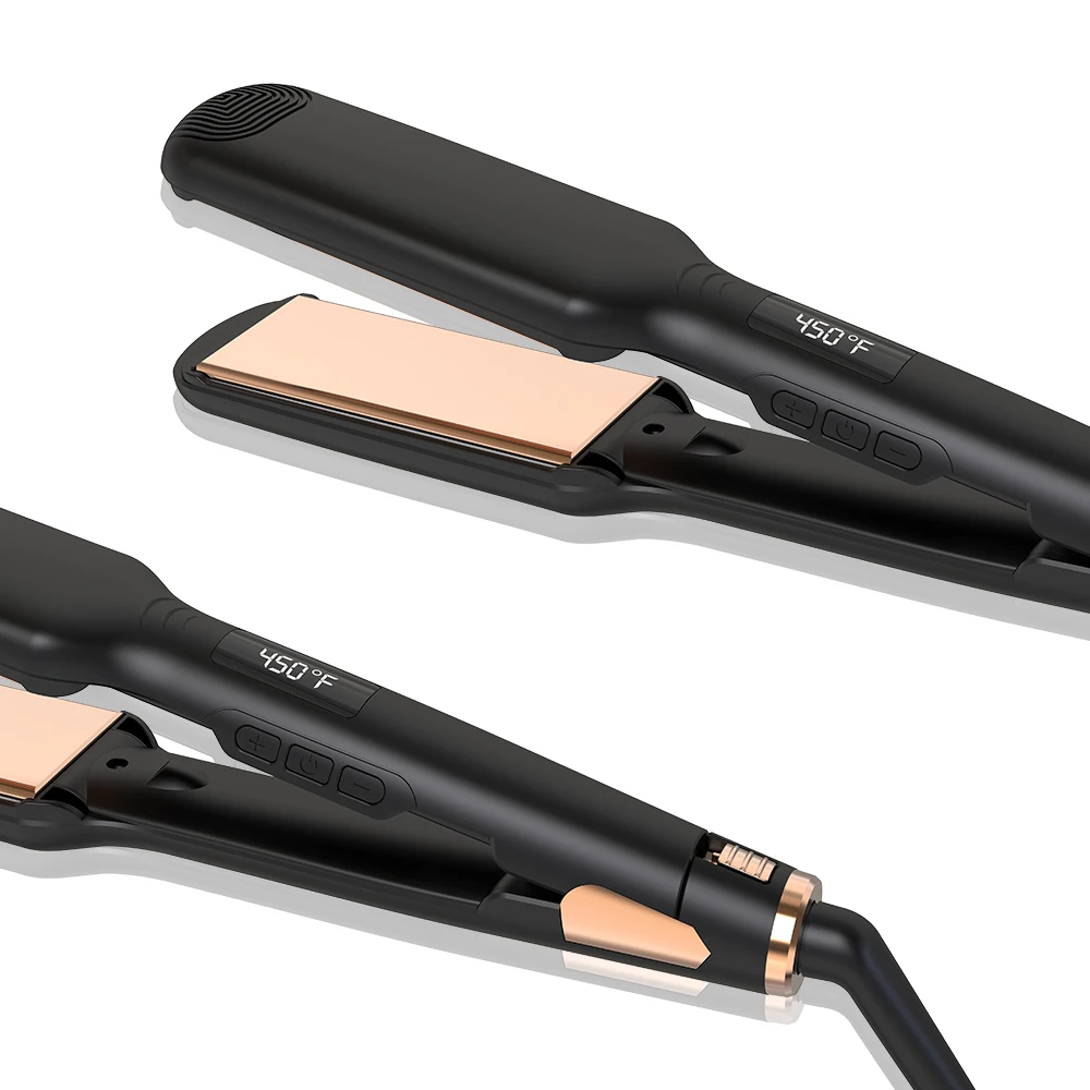 

SMET Professional Hair Straightener 480 Degree Wholesale Ceramic Flat Iron Custom Logo Hair Straightener