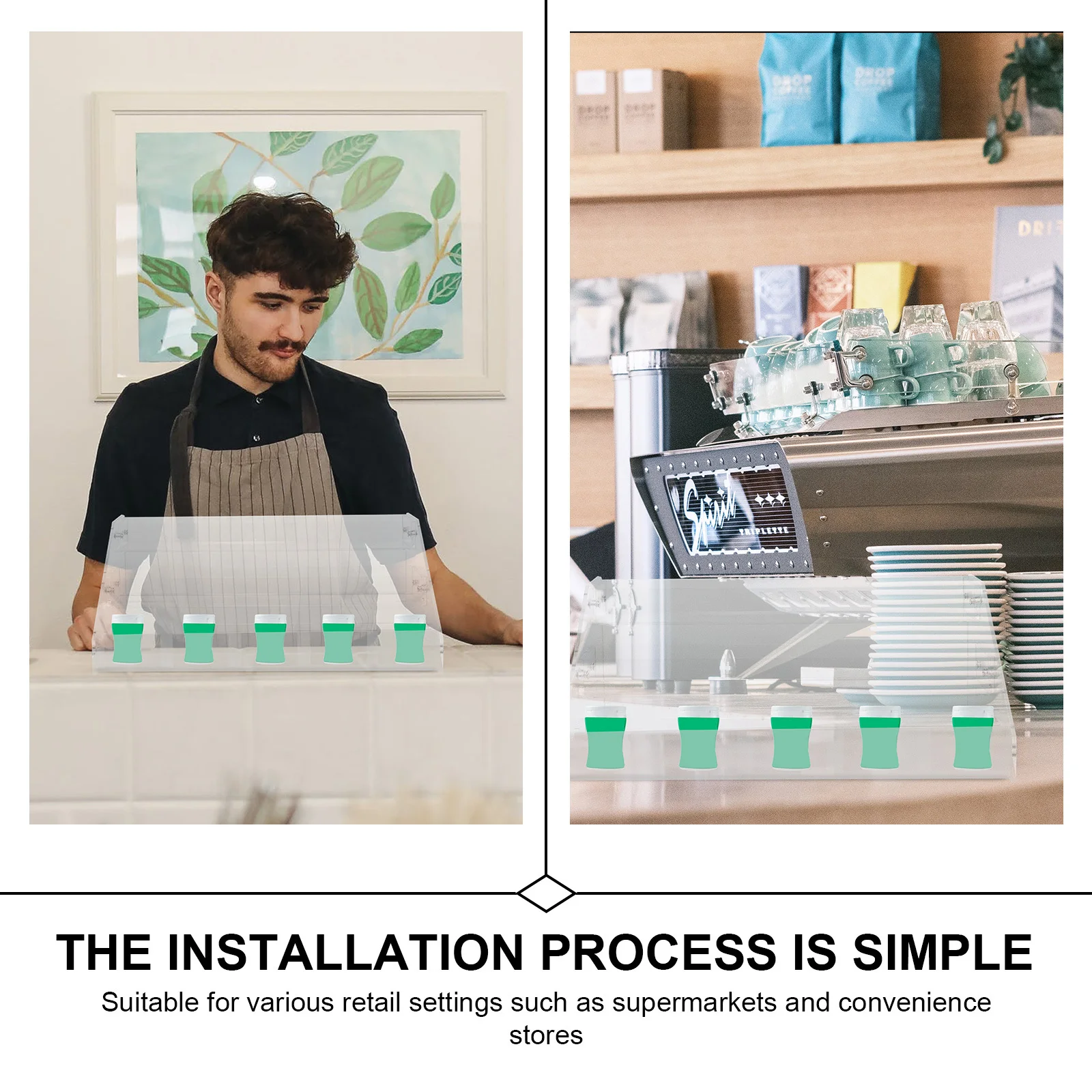 Rack de exibição acrílico de 3 camadas para armazenamento de doces de goma de mascar suporte de bancada transparente organizador de loja vitrine de lanche