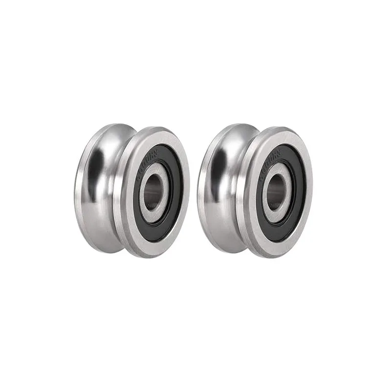 

2pcs 8x30x14mm SG25 Deep U Groove Ball Track Guide Bearing Double Sealed (GCr15) Chrome Steel Bearing