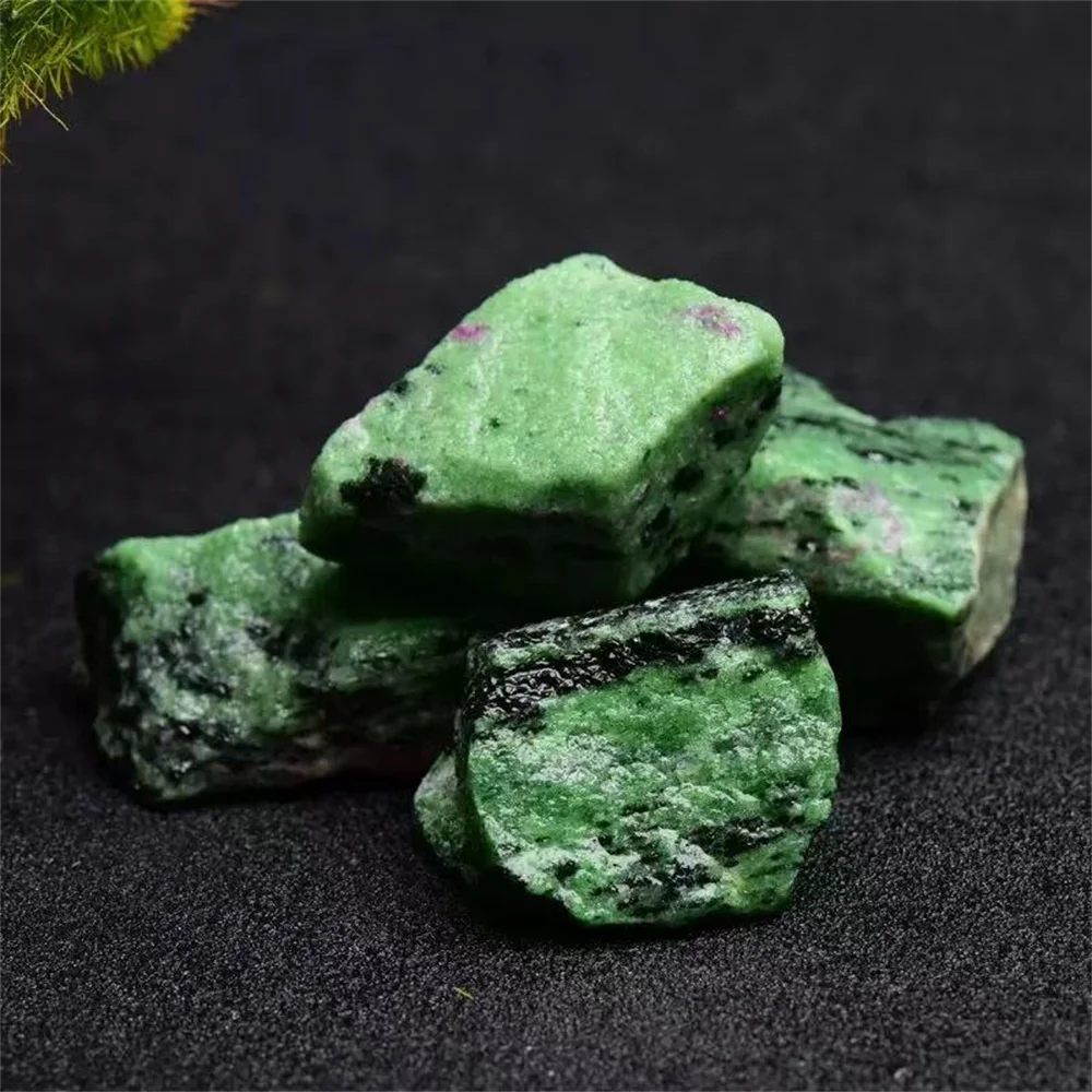 Natural Ruby Zoisite Healing Crystal And Gem Raw Stones Crystals HealingPerfect Meditation Gift For Reiki