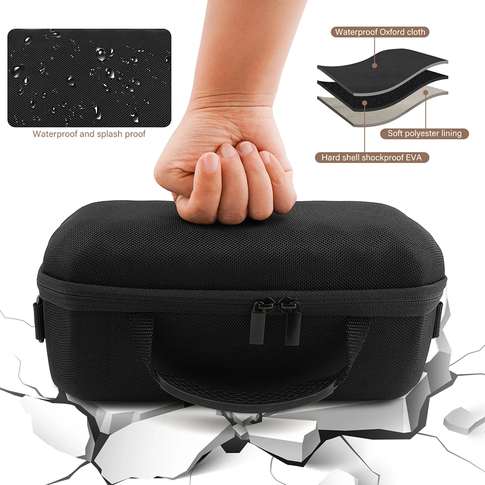 

Hard EVA Travel Box with Adjustable Shoulder Strap Protective Cover Storage Bag for Charge 6 Portable BT Speaker