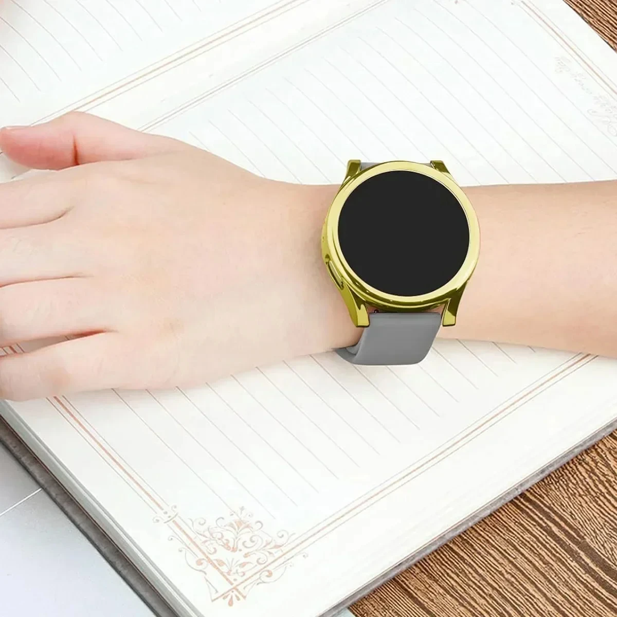 Защитный чехол для Samsung Galaxy Watch 4 5 6 7 40 мм 44 мм, чехол из ТПУ, бампер, защита экрана, полные аксессуары