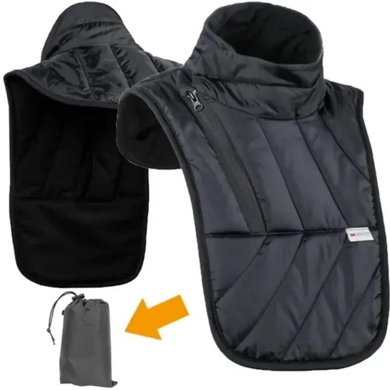 Bufanda de cuello completo de invierno para hombres, pasamontañas extendido, máscara de esquí de motocicleta, Motocross, bufanda de cuello cálida, equipo de protección de equitación