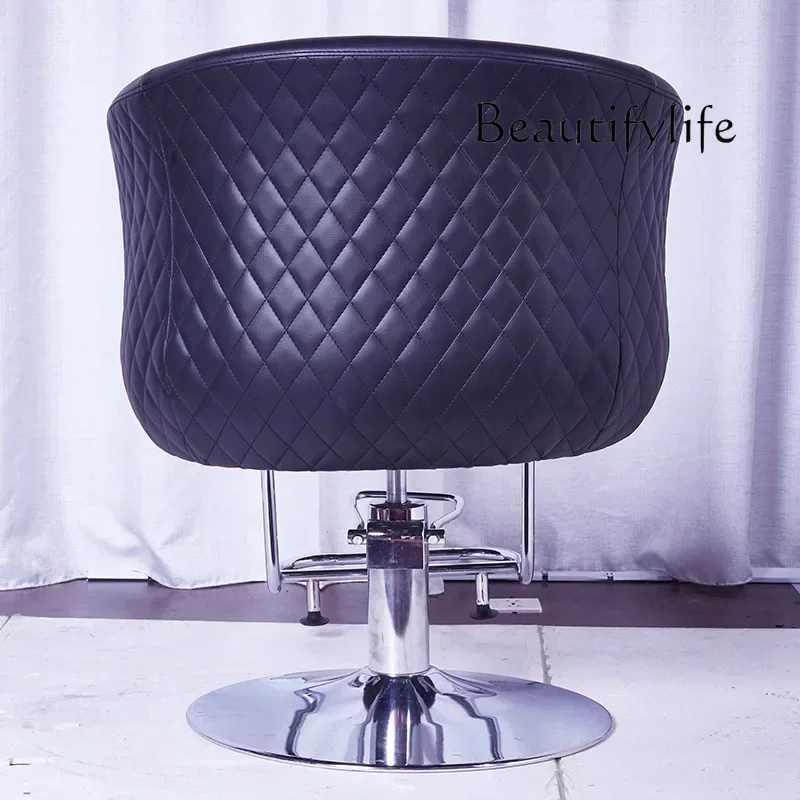Ljy High-end design barber shop chair, special for hair salon, fashionable lift and cut hair seat