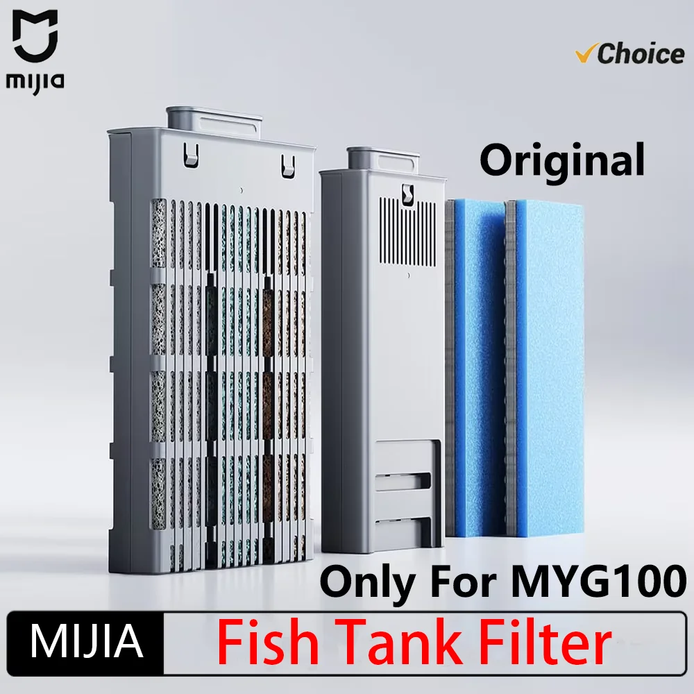 Original MIJIA Fish Tank Filter Cartridge Aquarium Physical Biochemical Filtration Filter Replacement Only For MYG100
