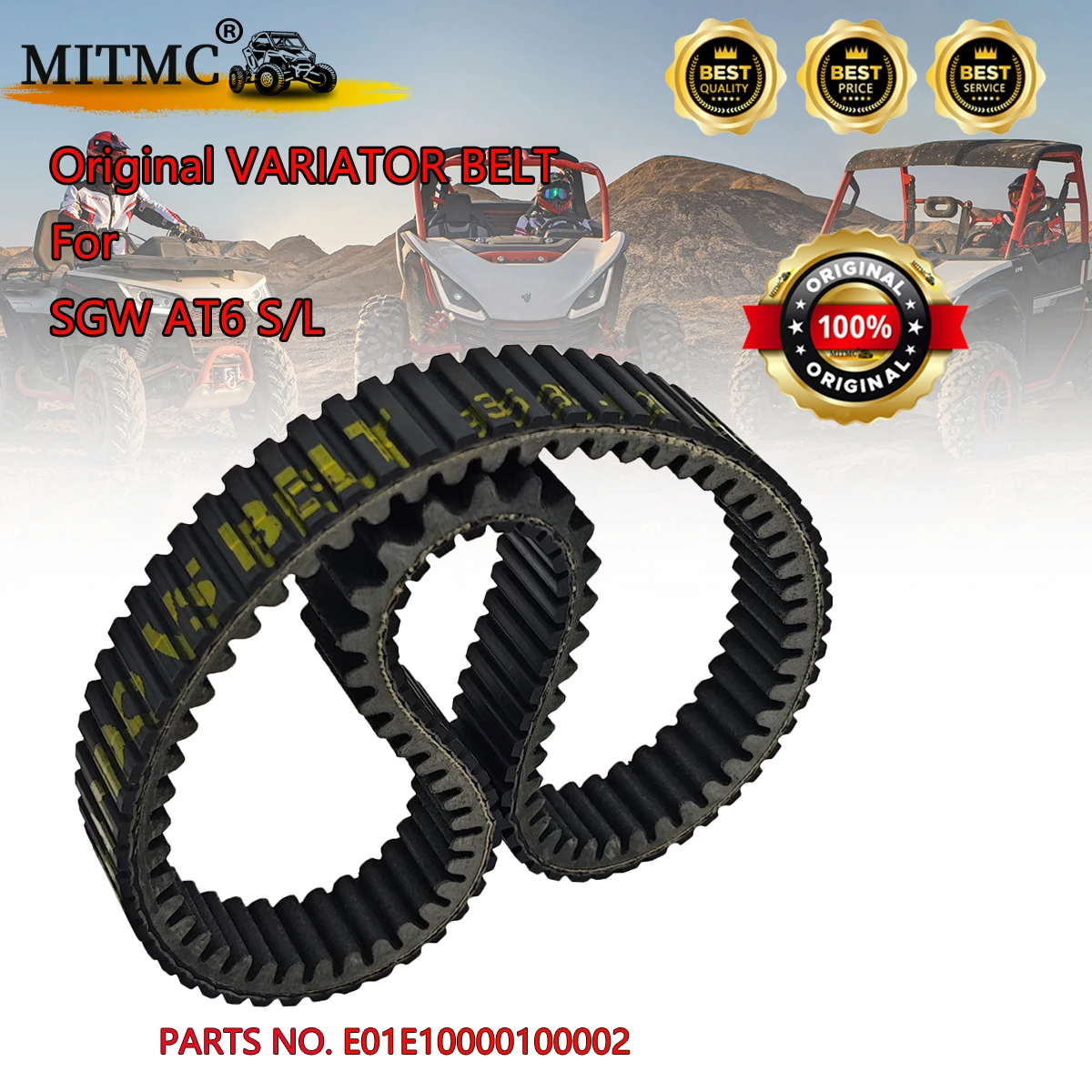 Image of Original VARIATOR-RIEMEN 935-32.1-26-14.6 für SGW Snarler AT6S OEM E01E10000100002 ATV UTV Ersatzteile