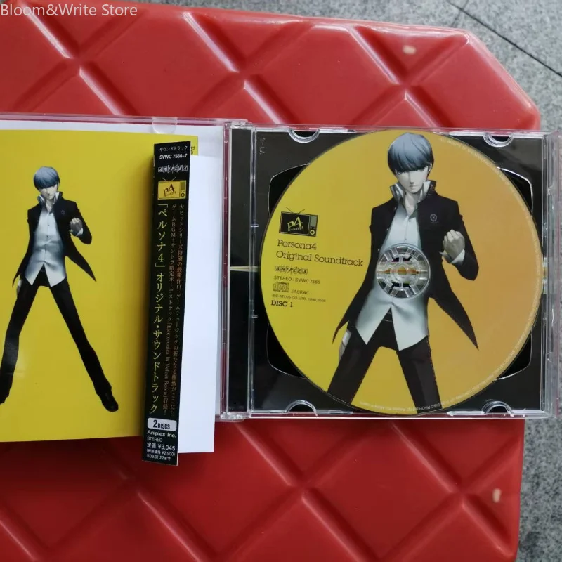 P-Persona 4 Game Soundtrack 2‑Disc CD Set Composed By Shoji Meguro Vocals By Shihoko Hirata Game Music Collection For Fans