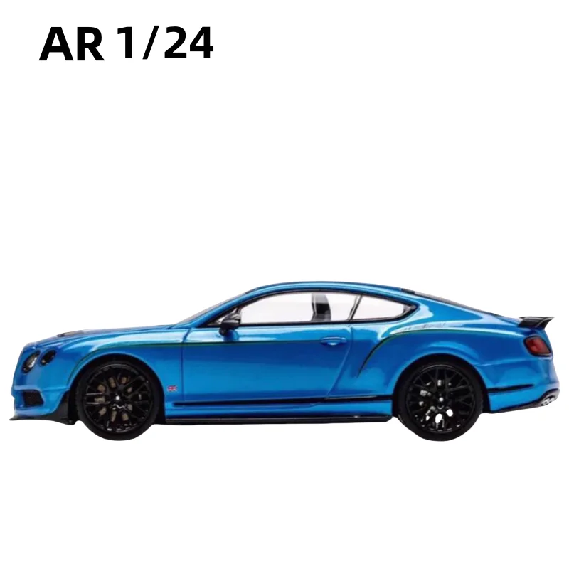 1:43 Bentley Continental GT3-R modèle en alliage moulé sous pression Almost Rea, collection de jouets décoratifs pour enfants, cadeaux pour enfants.