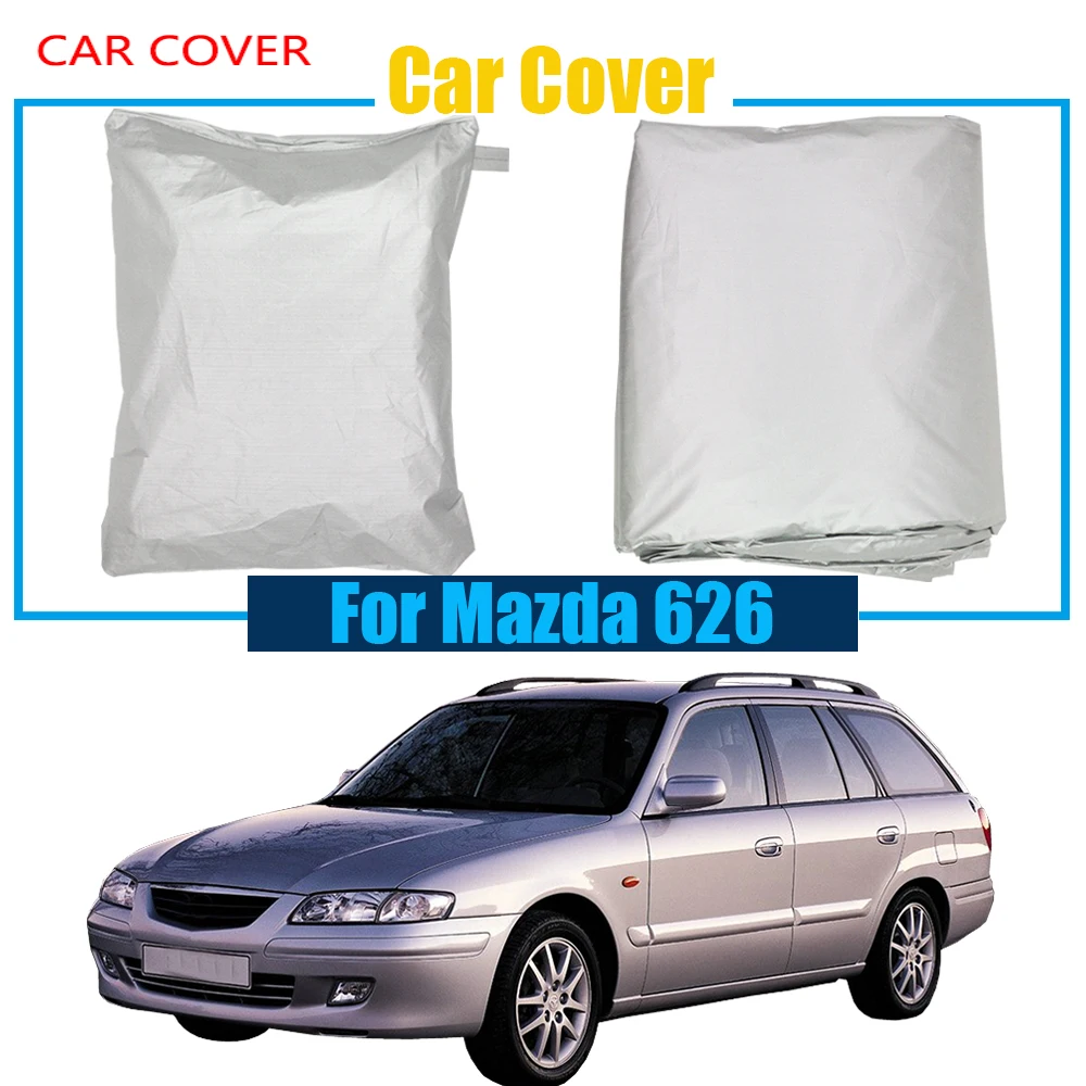 

Для Mazda 626, автомобильный чехол, уличный солнцезащитный, дождь, снег, царапины, солнцезащитный козырек, защита от УФ-лучей, пылезащитный защитный чехол