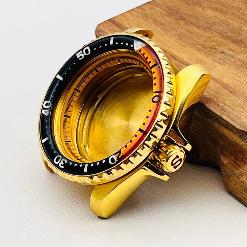 

41mm SKX007 SRPD Watch Case NH35 Case Fit for NH34 NH35 NH36 7S26 Movement Sapphire Crystal Glass SKX007 Men Diving Cases