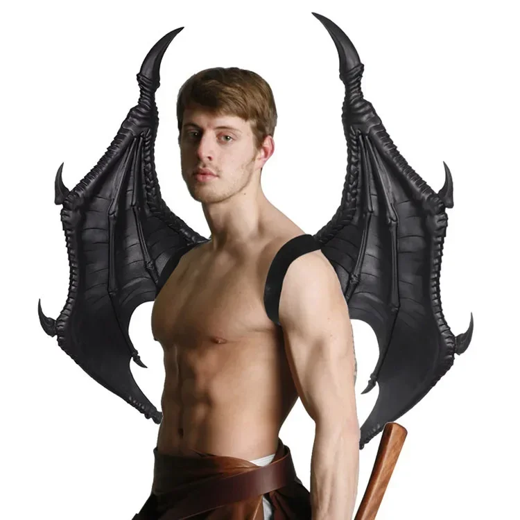 Halloween devil big wings male show stage performance props cos adult dragon monster monster handsome dress up