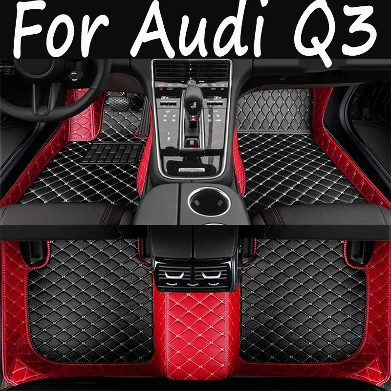 

Car Floor Mats For Audi Q3 Sportback 2020 2021 2022 Custom Auto Foot Pads Automobile Carpet Cover Interior Accessories 061012